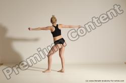 Modern dance poses of Anavi