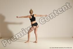 Modern dance poses of Anavi