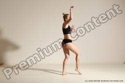 Modern dance poses of Anavi