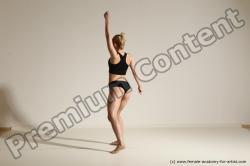 Modern dance poses of Anavi