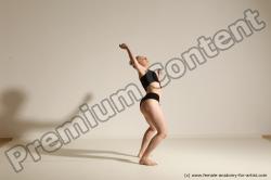 Modern dance poses of Anavi