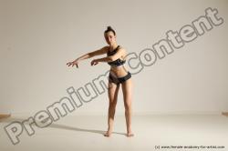 Modern dance poses of Rea