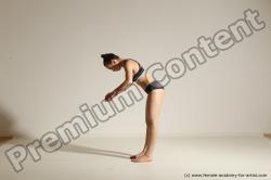 Modern dance poses of Rea