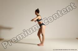 Modern dance poses of Rea