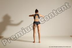 Modern dance poses of Rea