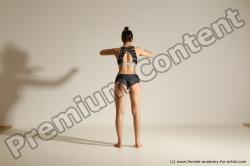 Modern dance poses of Rea