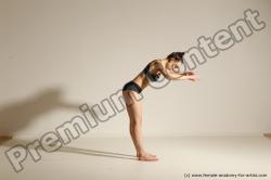 Modern dance poses of Rea