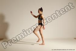 Modern dance poses of Rea