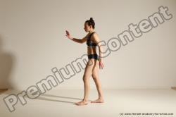 Modern dance poses of Rea