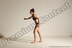 Modern dance poses of Rea