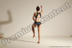 Modern dance poses of Rea