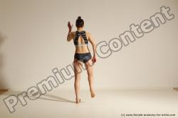 Modern dance poses of Rea