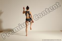 Modern dance poses of Rea