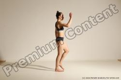 Modern dance poses of Rea