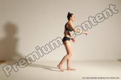 Modern dance poses of Rea