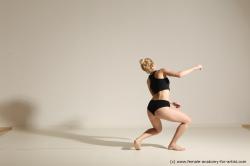 Modern dance reference poses of Anavi