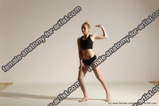 Modern dance reference poses of Anavi