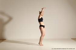 Modern dance poses of Anavi