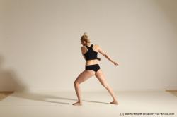 Modern dance poses of Anavi