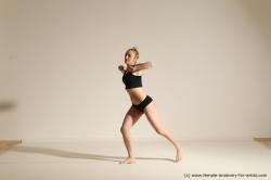 Modern dance poses of Anavi