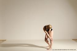 Modern dance poses of Anavi