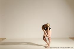 Modern dance poses of Anavi