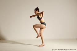 Modern dance poses of Rea