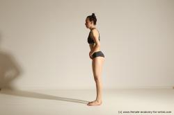 Modern dance poses of Rea