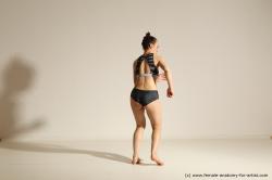 Modern dance poses of Rea