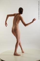 Nude Woman White Standing poses - ALL Underweight medium brown Standing poses - simple Standard Photoshoot Pinup