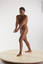 Nude Woman Black Standing poses - ALL Average long black Standing poses - simple Standard Photoshoot Pinup